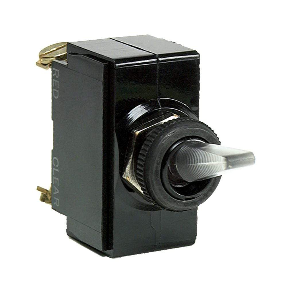 Cole Hersee Company Qualifies for Free Shipping Cole Hersee Illuminated Toggle Switch SPST On-Off 4-Screw #54109-BP