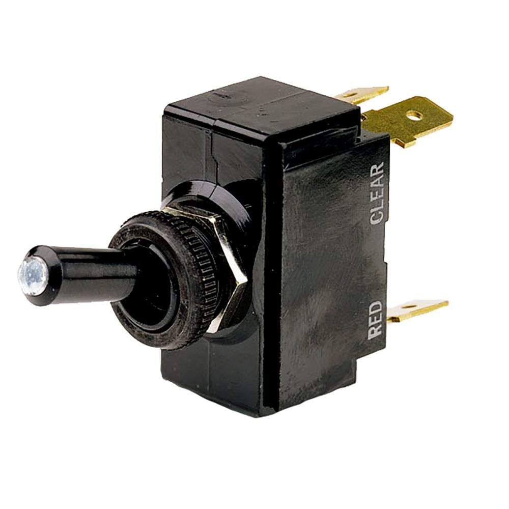 Cole Hersee Company Qualifies for Free Shipping Cole Hersee Lighted Tip Toggle Switch SPST On-Off 4-Blade #M-54111-01-BP