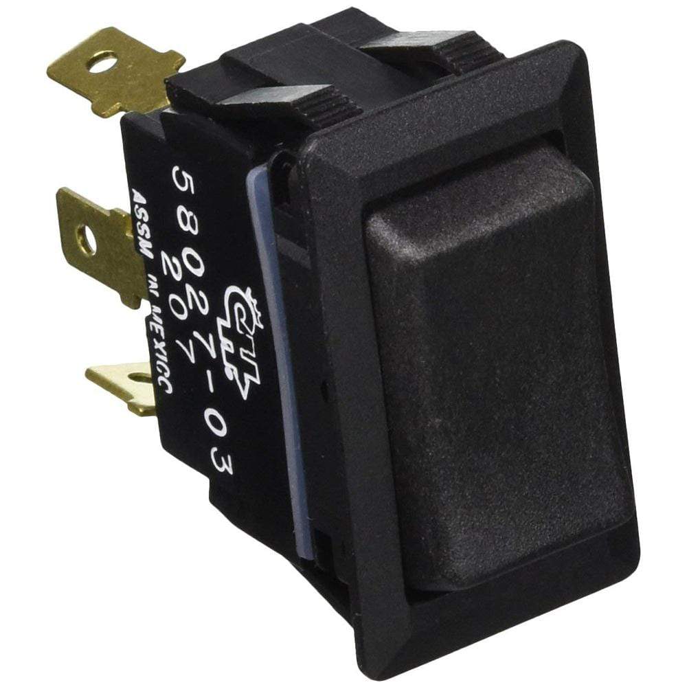 Cole Hersee Company Qualifies for Free Shipping Cole Hersee Non-Illuminated Rocker Switch SPDT On-Off-On #58027-03-BP