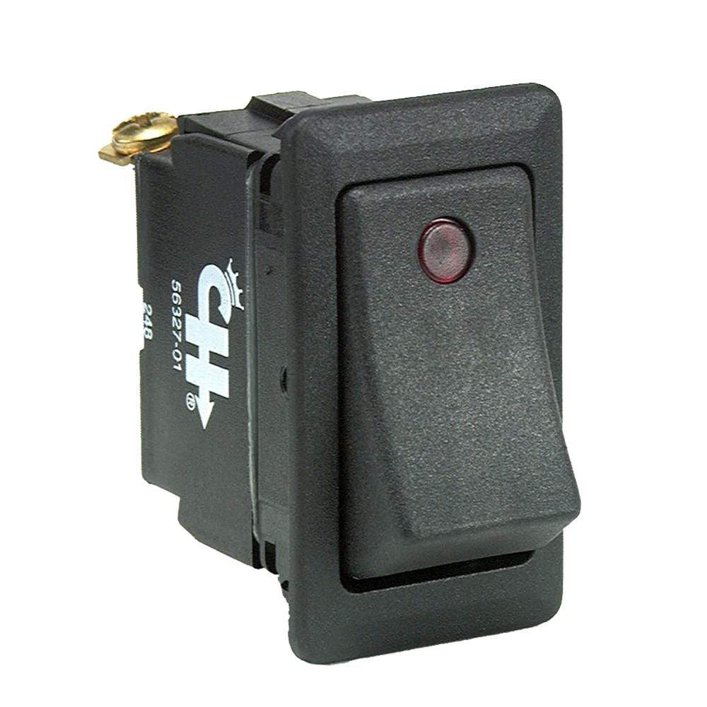 Cole Hersee Company Qualifies for Free Shipping Cole Hersee Rocker Switch with Small Round Pilot Light #56327-01-BP