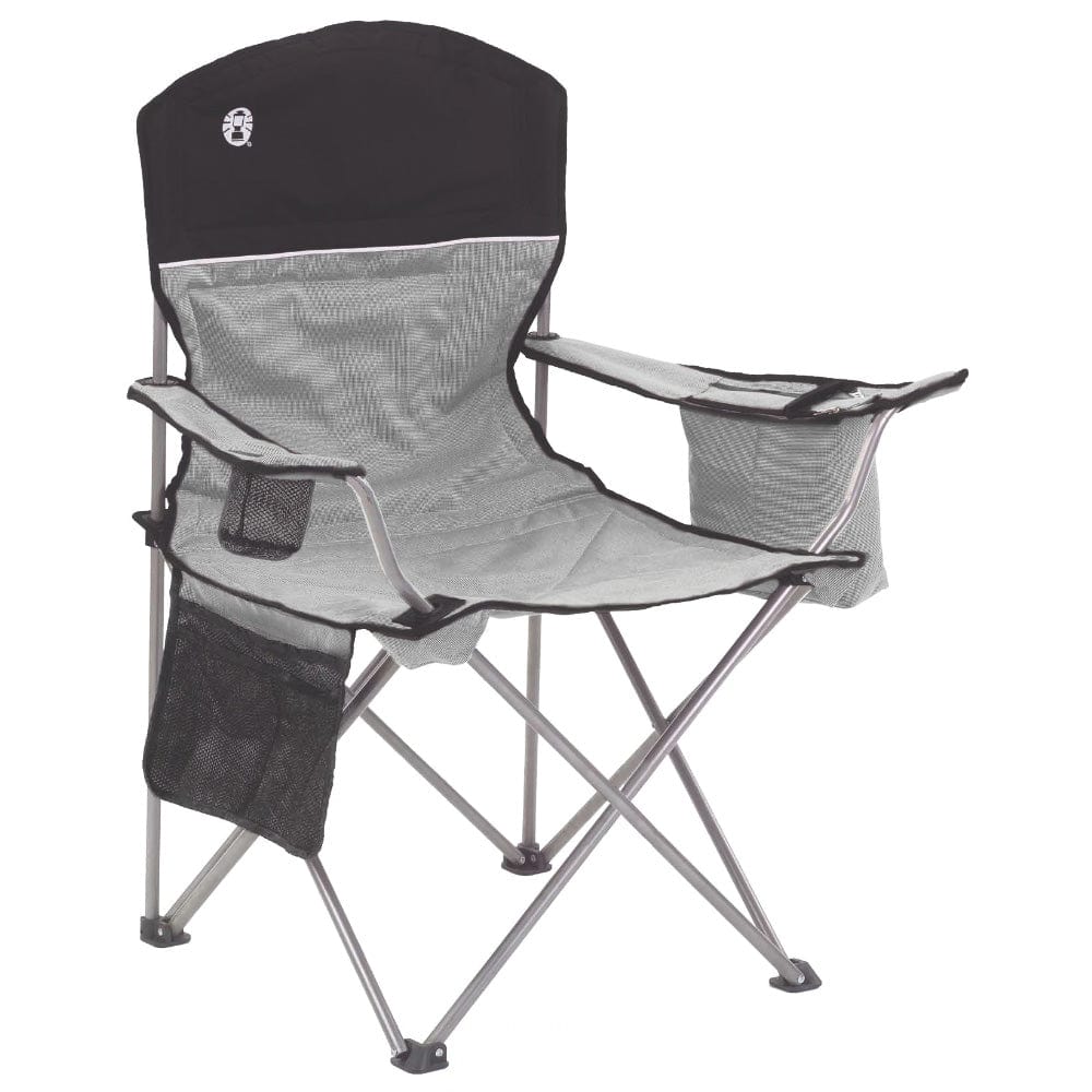 Coleman Qualifies for Free Shipping Coleman Cooler Quad Chair Grey & Black #2000034873