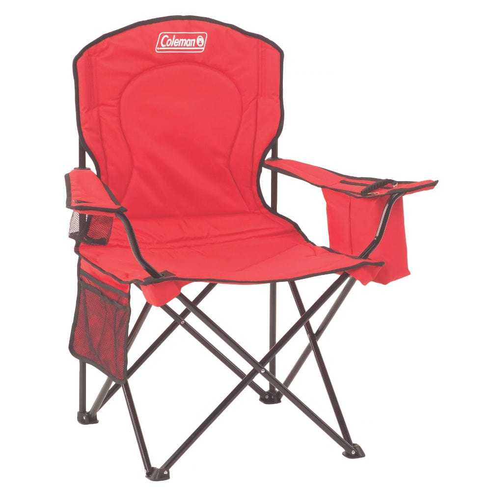 Coleman Qualifies for Free Shipping Coleman Cooler Quad Chair Red #2000035686