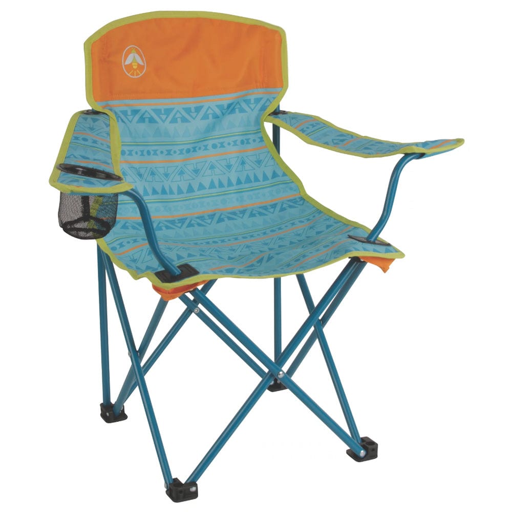 Coleman Qualifies for Free Shipping Coleman Kids Quad Chair Teal #2000033703
