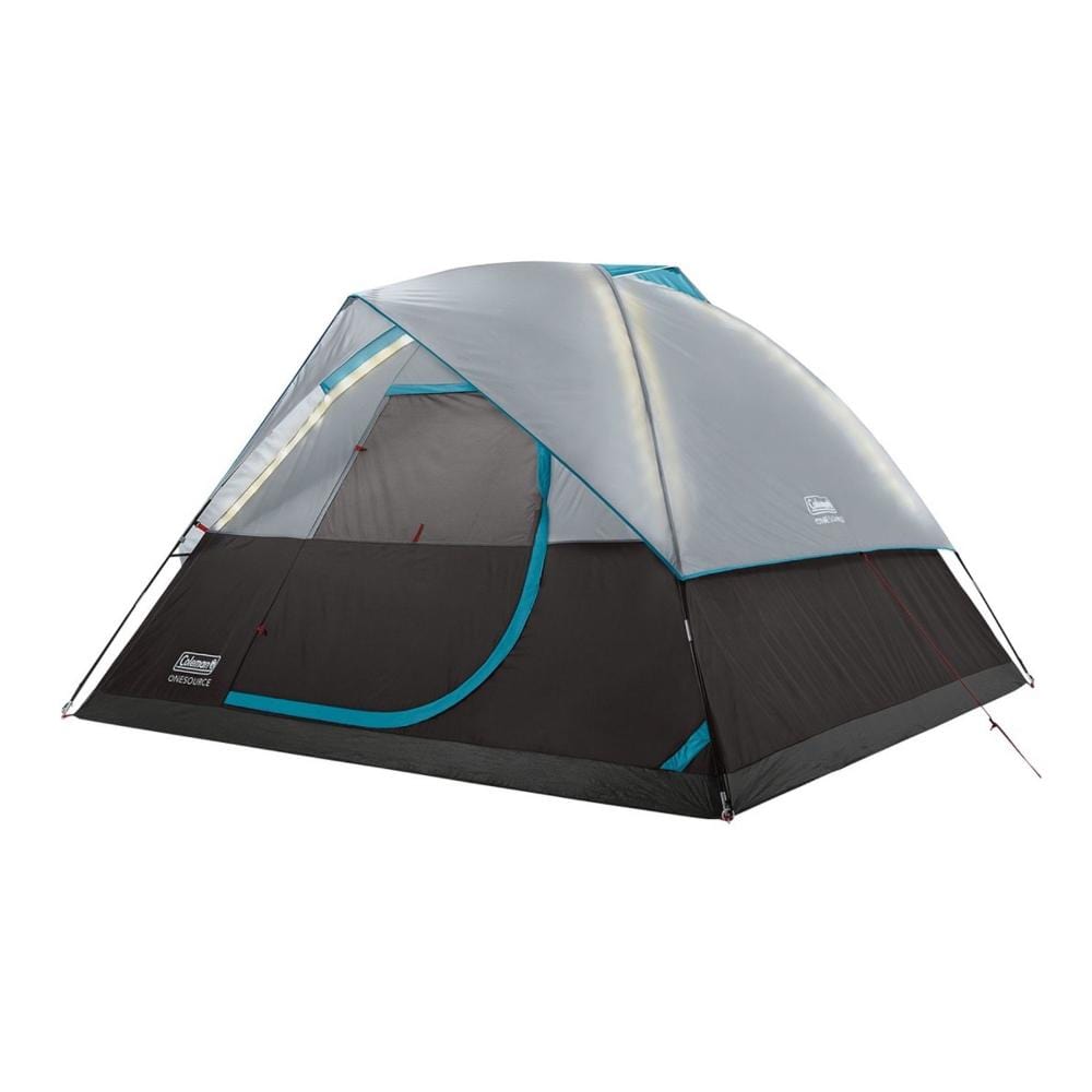 Coleman Onesource Rechargeable 4-Person Camping Dome Tent #2000035457