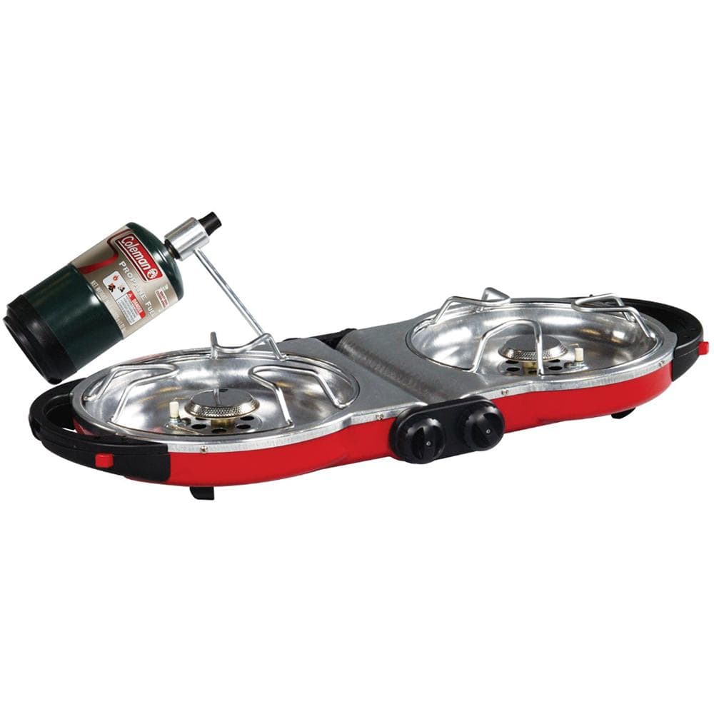 Coleman Qualifies for Free Shipping Coleman Perfectflow Instastart Fold N Go 2 Burner Stove #2000038018