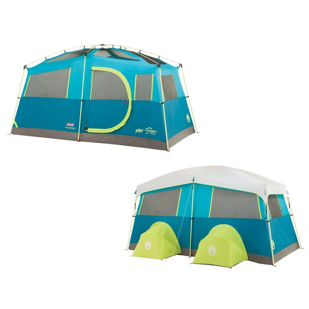Coleman Qualifies for Free Shipping Coleman Tenaya Lake 6-Person Fast Pitch Cabin with Cabinets #2000018142