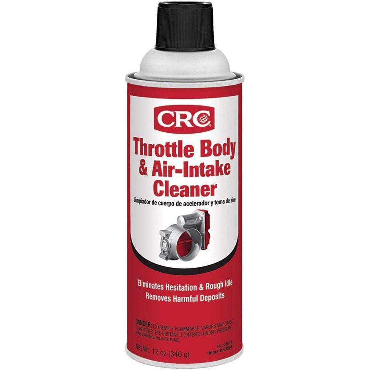 CRC Industries Qualifies for Free Shipping CRC Throttle Body and Air-Intake Cleaner 12 oz #05078