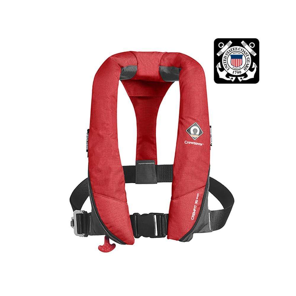 Crewsaver Qualifies for Free Shipping Crewsaver Crewfit 35 Sport Automatic Red #55-9501RA