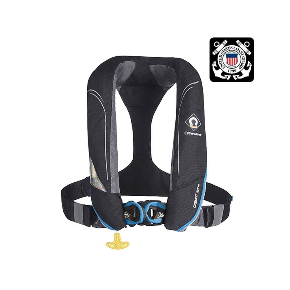 Crewsaver Qualifies for Free Shipping Crewsaver Crewfit 40 Pro Manual with Harness #55-9504BKMH