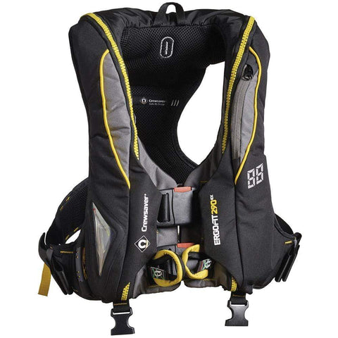 Crewsaver Qualifies for Free Shipping Crewsaver ErgoFit 290n Extreme Automatic with Harness #55-9145BKAP