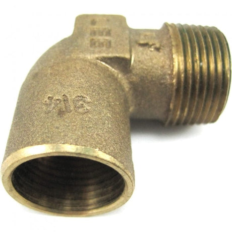Crusader Qualifies for Free Shipping Crusader 90-Degree 3/4" NPT x 1" Barb Elbow #727003