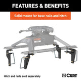 CURT Not Qualified for Free Shipping CURT 5th Wheel Install Brackets Select RAM 2500 3500 #16430
