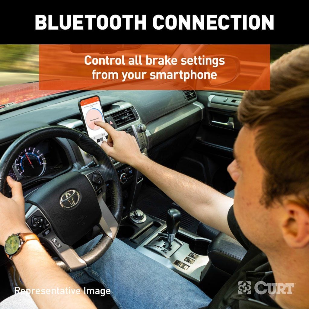 CURT Qualifies for Free Shipping CURT Echo Under-Dash Trailer Brake Controller Bluetooth Smartphone #51190