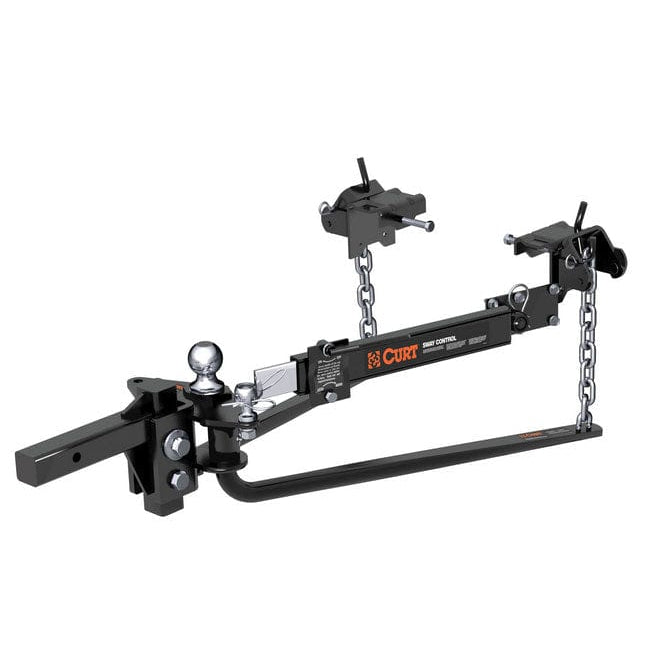 CURT Truck Freight - Not Qualified for Free Shipping CURT MV Round Bar Weight Distribution Hitch & Sway Control 10K #17062