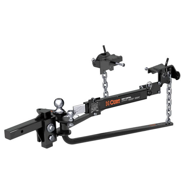 CURT Truck Freight - Not Qualified for Free Shipping CURT MV Round Bar Weight Distribution Hitch & Sway Control 10K #17062