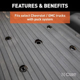 CURT Truck Freight - Not Qualified for Free Shipping CURT Puck System 5th Wheel Adapter with Rails 25K #16027