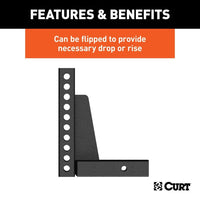 CURT Qualifies for Free Shipping CURT Repl Weight Dist Hitch Shank 2