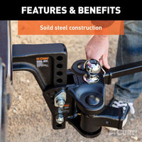 CURT Not Qualified for Free Shipping CURT Repl Weight Distribution Hitch Shank 2-1/2