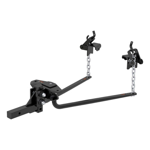 CURT Truck Freight - Not Qualified for Free Shipping CURT Round Bar Weight Distribution Hitch up to 10K 2" Shank #17002