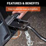 CURT Truck Freight - Not Qualified for Free Shipping CURT Round Bar Weight Distribution Hitch up to 6K 2" Shank #17000