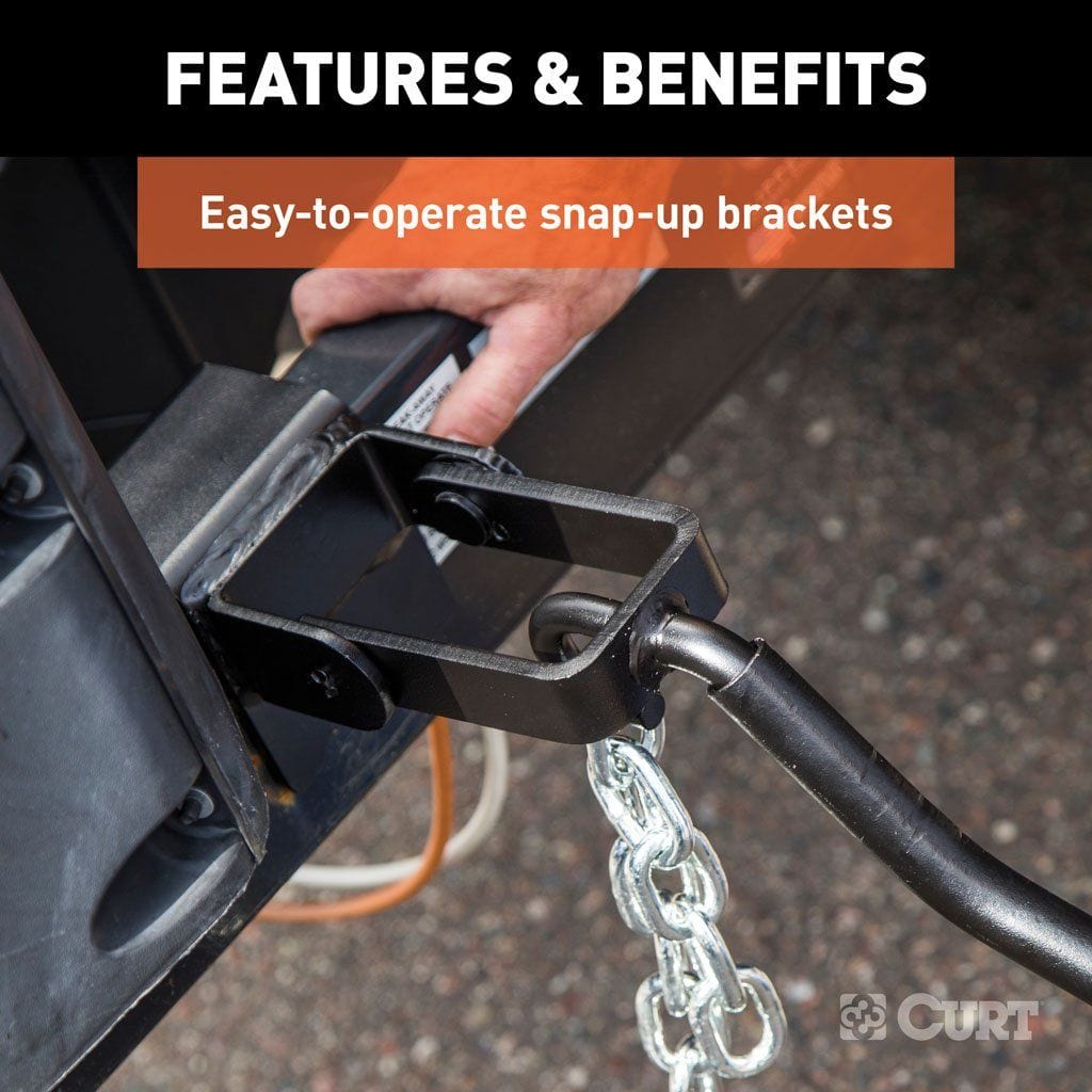 CURT Oversized - Not Qualified for Free Shipping CURT Short Trunnion Bar Weight Distribution Hitch up to 6K 2" Shank #17330
