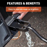 CURT Oversized - Not Qualified for Free Shipping CURT Short Trunnion Bar Weight Distribution Hitch up to 6K 2