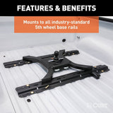 CURT Oversized - Not Qualified for Free Shipping CURT Spyder 5th Wheel to Gooseneck Adapter Hitch #16085
