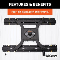 CURT Oversized - Not Qualified for Free Shipping CURT Spyder 5th Wheel to Gooseneck Adapter Hitch #16085
