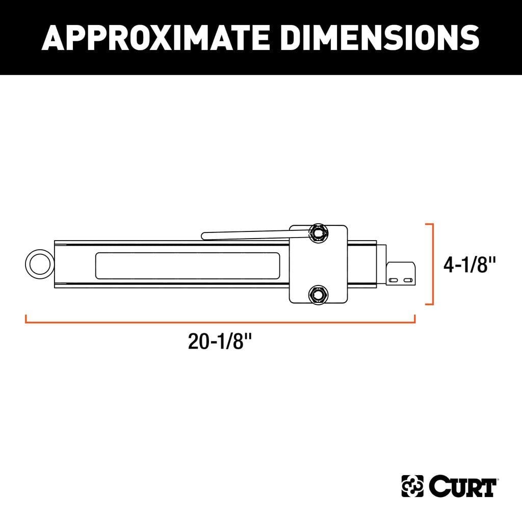 CURT Qualifies for Free Shipping CURT Trailer Anti-Sway Bar Control Kit #17200