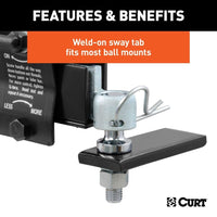 CURT Qualifies for Free Shipping CURT Trailer Anti-Sway Bar Control Kit #17200
