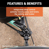 CURT Truck Freight - Not Qualified for Free Shipping CURT TruTrack Weight Distribution Hitch with Sway Control 10K #17500