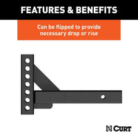 CURT Qualifies for Free Shipping CURT Weight Dist Hitch Shank 2