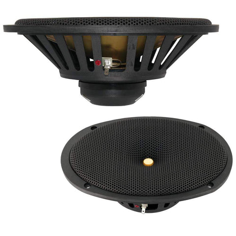 DC GOLD 6x9 Reference Series Speakers Black 4 Ohm #N69R BLACK 4 OHM