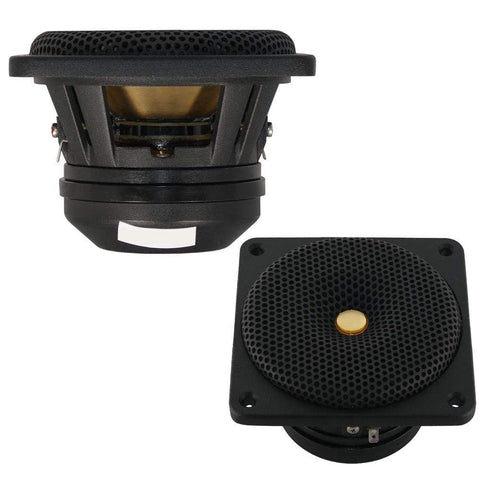DC GOLD N4R 4" Reference Series Speaker Black 8 Ohm #N4R BLACK 8 OHM