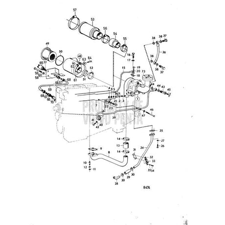 Volvo Penta 943484 Hose Clamps