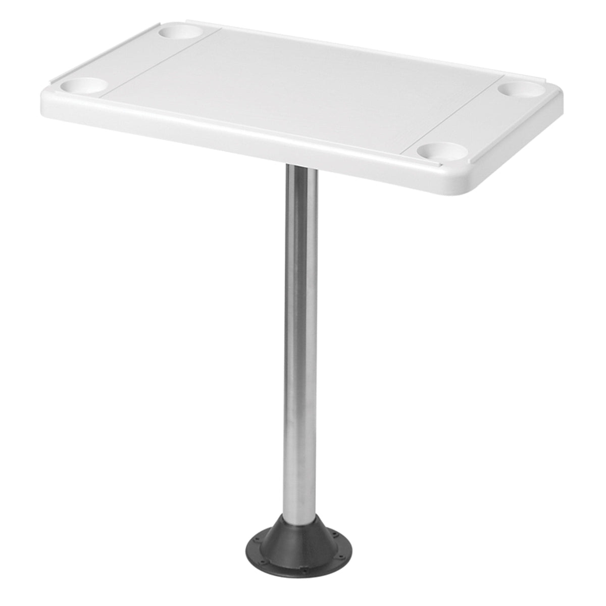 DetMar Qualifies for Free Shipping DetMar Ivory Rectangular Table Kit #12-1107C