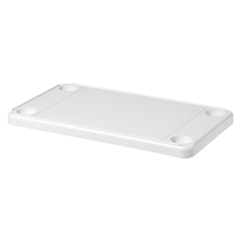 DetMar Qualifies for Free Shipping DetMar Ivory Rectangular Table Top #12-1102C