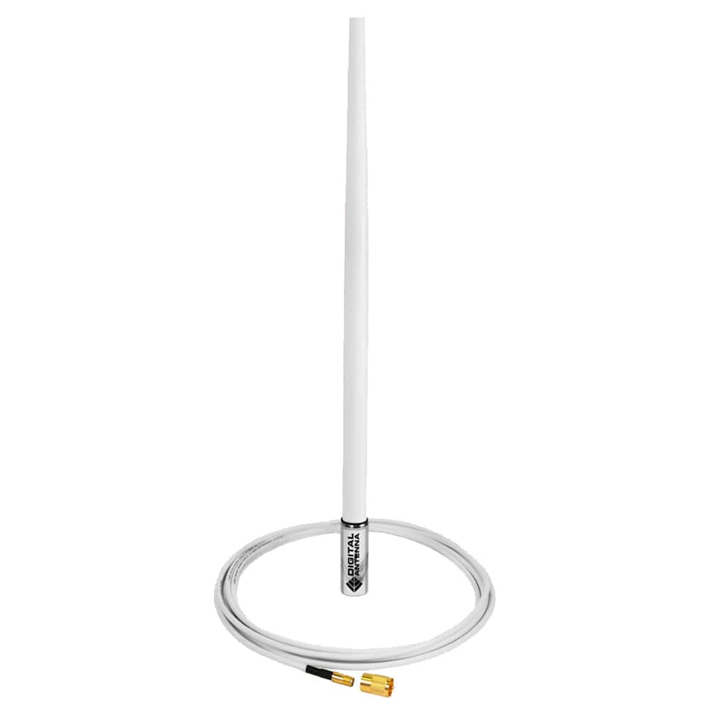 Digital Antenna Qualifies for Free Shipping Digital 4' VHF/AIS Antenna White With 15' Cable #594-MW