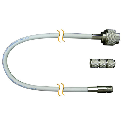 Digital RG-8X Cable with N M Mini F 20' #C998-20