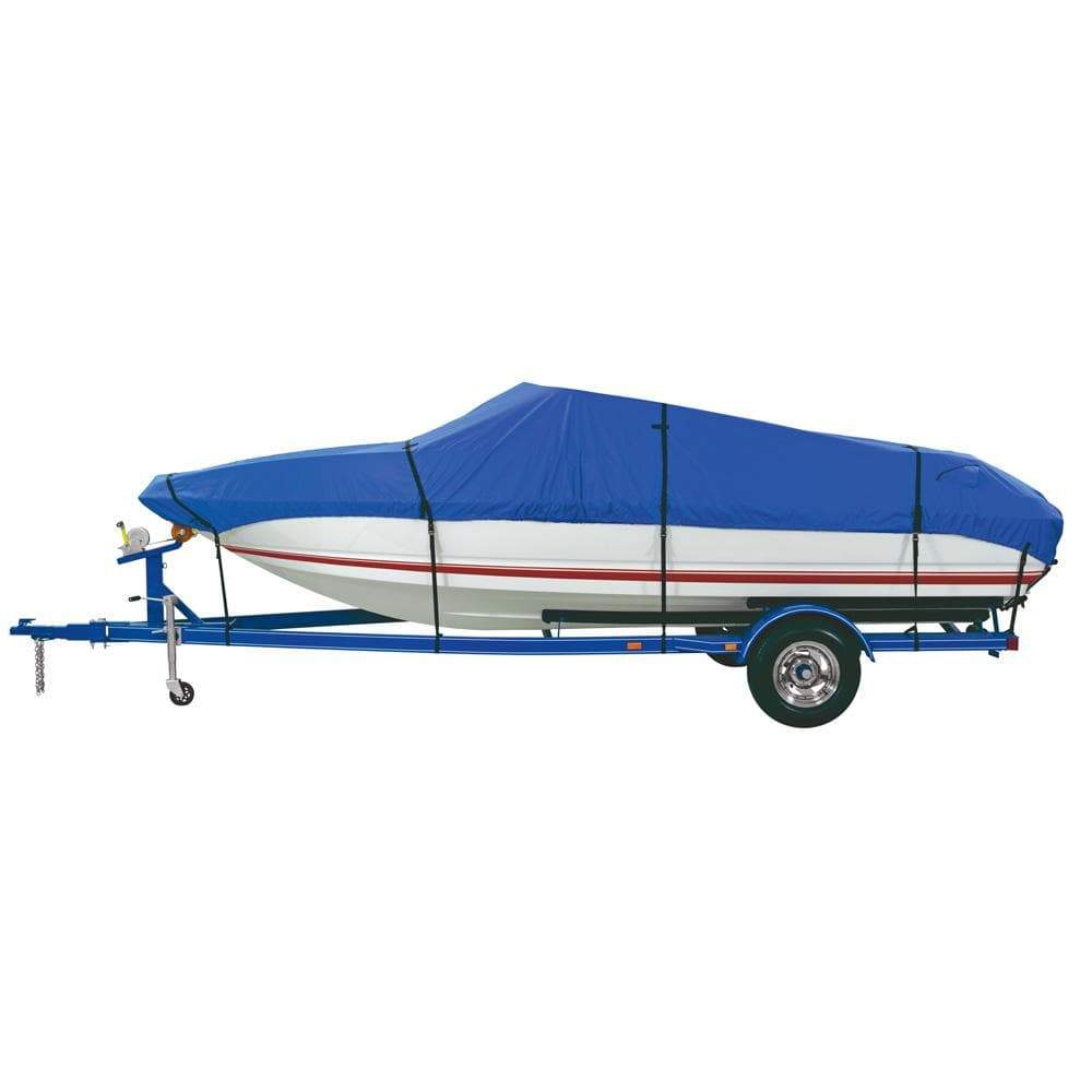 Dallas Manufacturing Qualifies for Free Shipping DMC Custom Grade Poly Boat Cover Model A 14-16' V-Hull #BC3201A