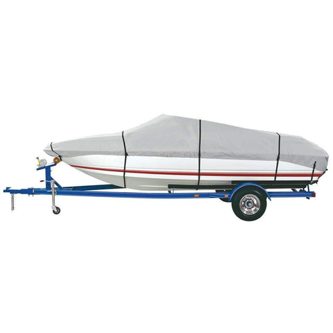 Dallas Manufacturing Qualifies for Free Shipping DMC Heavy Duty Polyester Boat Cover Model C 16-18.5' Fish #BC2101C