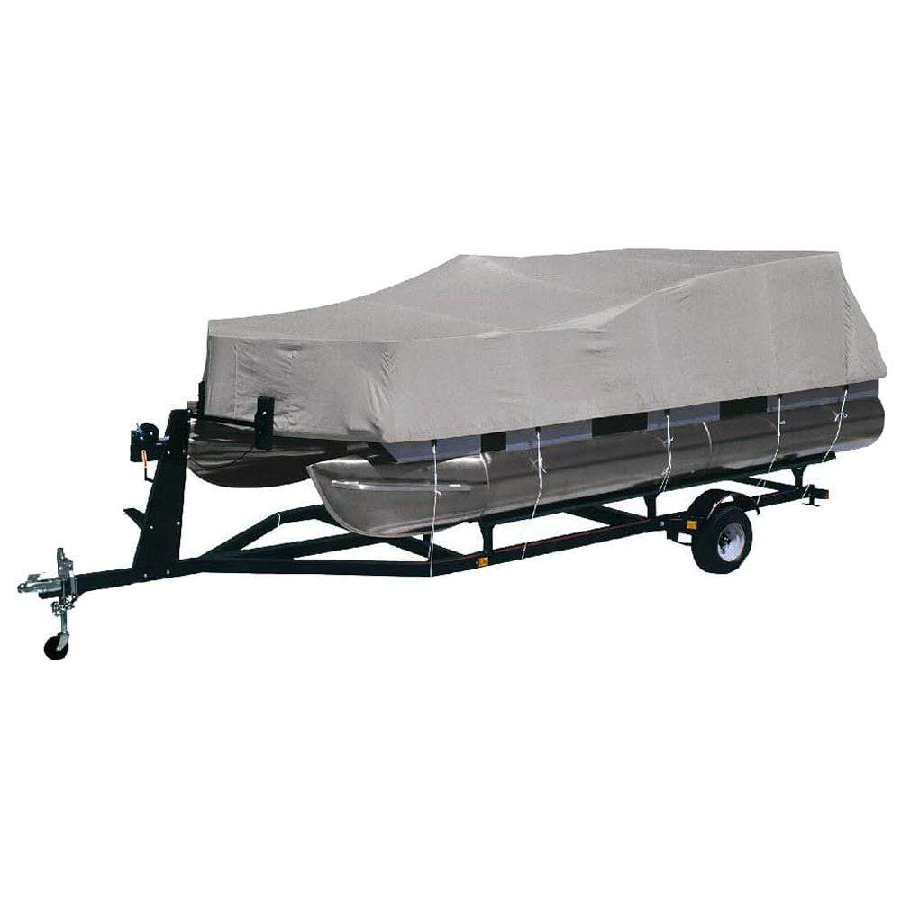 Dallas Manufacturing Qualifies for Free Shipping DMC Pontoon Boat Cover 300D Fits 21' to 24' Beam 102" #BC2104MENB