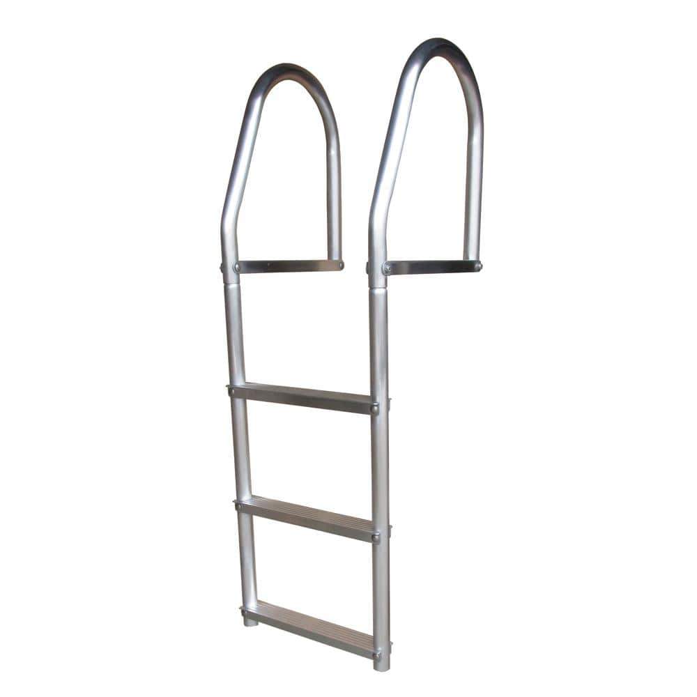 Dock Edge Qualifies for Free Shipping Dock Edge Aluminum 3-Step Fixed Dock Ladder Weld Free #2073-F