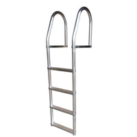 Dock Edge Qualifies for Free Shipping Dock Edge Aluminum 4-Step Fixed Dock Ladder Weld Free #2074-F