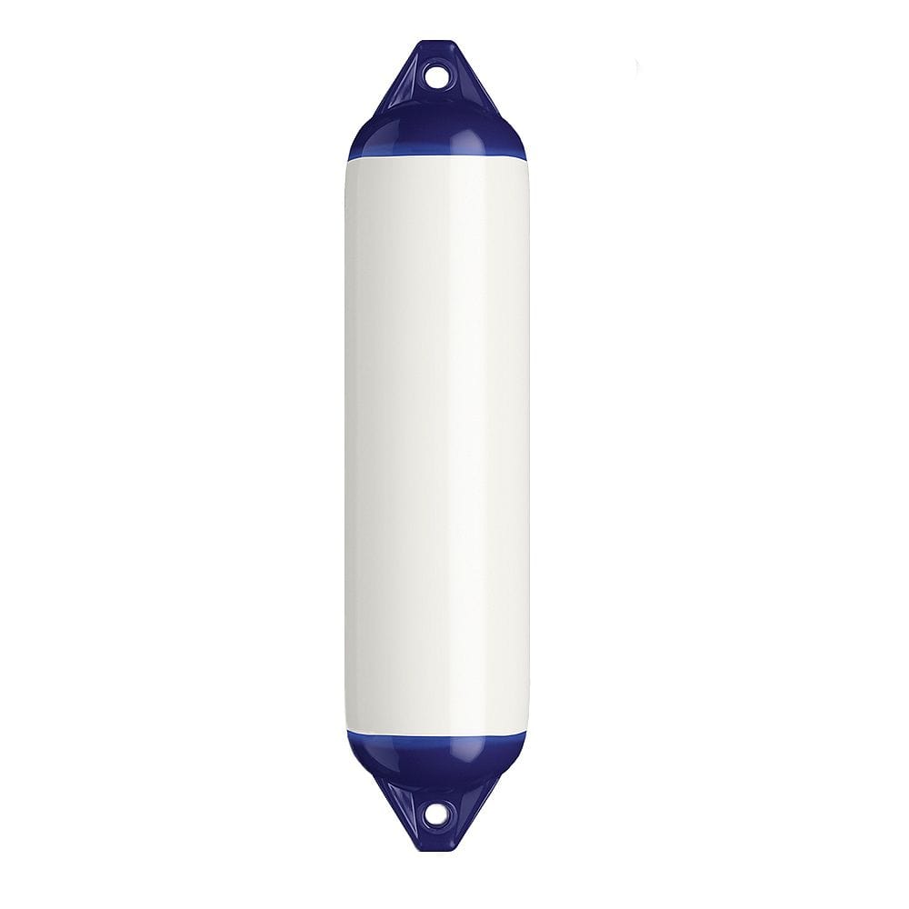 Dock Edge Qualifies for Free Shipping Dock Edge Boat Fender Smooth White/Royal Blue Dockside #DE72621F