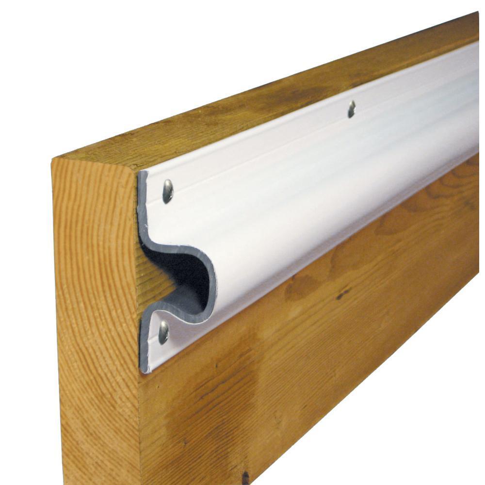 Dock Edge Qualifies for Free Shipping Dock Edge C Guard PVC Dock Profile 4-6' Sections White #1133-F