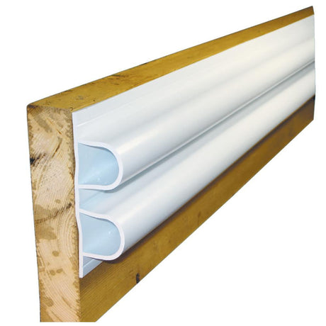 Dock Edge Oversized - Not Qualified for Free Shipping Dock Edge Double-D Air Cushion 5-8' Sections White #1002-F