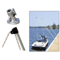 Dock Edge Qualifies for Free Shipping Dock Edge Economy Mooring Whip 12' 4000 lb up to 23' #3120-F
