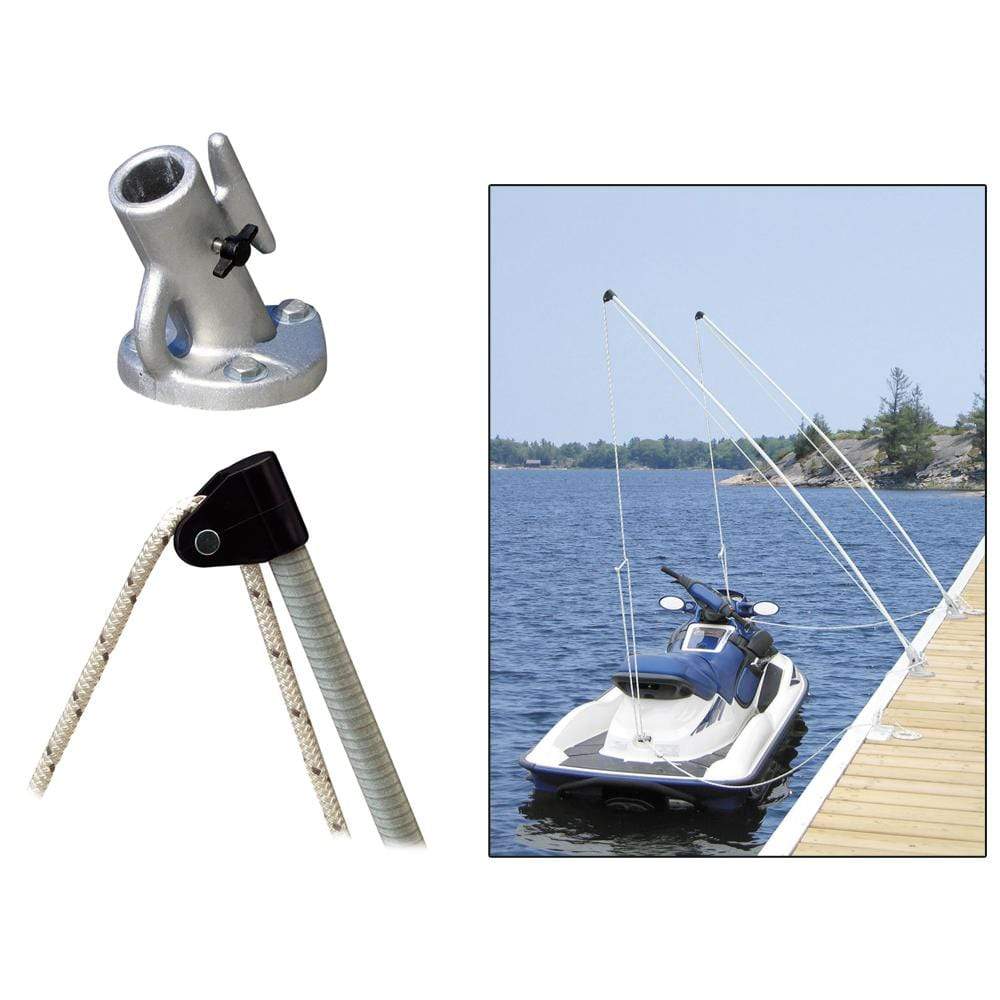 Dock Edge Qualifies for Free Shipping Dock Edge Economy Mooring Whip 8' 2000 lb up to 18' #3100-F