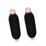 Dock Edge Qualifies for Free Shipping Dock Edge Fender Ribbed Twin Eye 6.5" White with Line 2-pk #DE77331F
